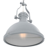 Ceiling Lamp Grey Round E27 281625