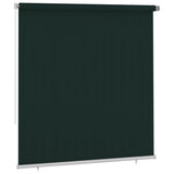 Outdoor Roller Blind 220x230 cm Dark Green HDPE 312830