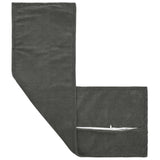 Cushion with Pillow HOUTEN 2 pcs Anthracite Microfiber Fleece 934408