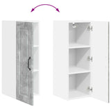 Wall Cabinet PORTO Concrete Grey 30 x 31 x 80 cm 885361