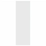 Plant Stands 2 pcs White 33x33x100 cm Engineered Wood 3307882