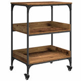 Kitchen Trolley Old Wood 60 x 41 x 80.5 cm Engineered Wood 883029