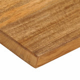 Table Top Live Edge 160x30x2.5 cm Solid Wood Mango 370532