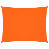Sunshade Sail Oxford Fabric Rectangular 6x7 m Orange 135717