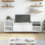 TV Cabinet White 160x35x55 cm Engineered Wood 831332