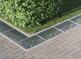 Grating Silver 60 x 40 x 2 cm Hot-Dip Galvanised Steel 42018653