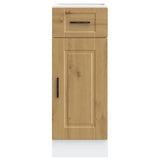 Kitchen Base Cabinet Porto Artisan Oak Engineered Wood 853946
