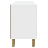 TV Cabinet 99 x 34.5 x 50 cm White Engineered Wood 895175