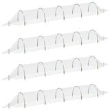 Netting Tunnels 4 pcs 1.5x5 m Fibreglass and PP 3281503