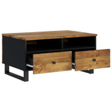 Coffee Table 80x54x40 cm Solid Wood Mango&Engineered Wood 351957