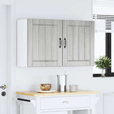Kitchen Wall Cabinets 2 pcs Lucca Grey Sonoma Engineered Wood 853810