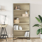 Book Cabinet Sonoma Oak 80x31x169 cm Engineered wood 3295313