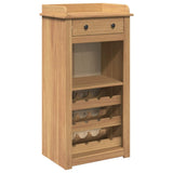 ZNTS Wine Cabinet Panama 57x40x111.5 cm Solid Wood Pine 4016390