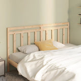 Bed Headboard 206x4x100 cm Solid Wood Pine 817810