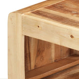 2 Piece TV Cabinet Solid Acacia Wood 323589