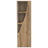 Corner Cabinet 32x32x102cm Engineered Wood Artisan Oak 889864