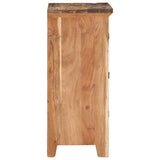Side Cabinet 55x33x75 cm Solid Wood Acacia 354322