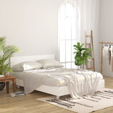 811034 Bed Headboard White 160x1,5x80 cm Engineered Wood