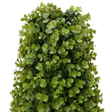 Eucalyptus Grass Tower Green 27 x 27 x 90 cm Plastic 42008330