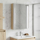 Bathroom Mirror Cabinet Sonoma Oak 43 x 11.5 x 60.5 cm 889225