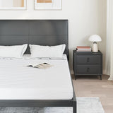 Mattress White 140 x 190 cm Gel-Infused Foam 4106317