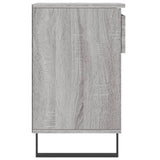 Shoe Cabinet Grey Sonoma 102x36x60 cm Engineered Wood 831378