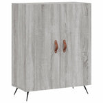 Highboard Grey Sonoma 69.5x34x180 cm Engineered Wood 3198191