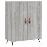 Highboard Grey Sonoma 69.5x34x180 cm Engineered Wood 3198191