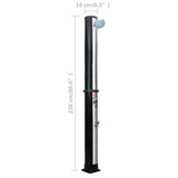 Outdoor Solar Shower with Shower Head and Faucet 40 L 92391