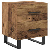 Bedside Cabinet Old Wood 40 x 35 x 47.5 cm Engineered Wood 882059