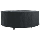 Furniture Cover Black 244 x 244 x 105 cm 420D Oxford Fabric 4106027