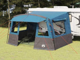 Tailgate Tent for Caravan -Person 352 x 250 x 240 cm Blue 42001087