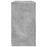 Sideboard with LED Lights Concrete Grey 123x37x67 cm 3209082