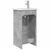 Bathroom Vanity with Sink Concrete Grey 42 x 40 x 84.5 cm 890675