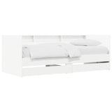 Bed Frame with Storage White 80 x 200 cm Engineered Wood 3429637