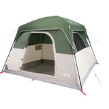 Camping Tent Cabin 4-Person Green Waterproof 94542