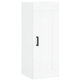 Highboard White 34.5x34x180 cm Engineered Wood 3200449