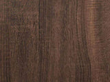 Wall Glass Cabinet LUCCA Brown Oak 80 x 31 x 100 cm 885162