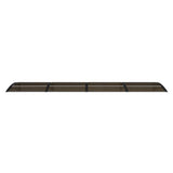 Door Canopy Black 350x75 cm Polycarbonate 153593