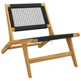 Garden Chair Natural wood Solid Teak Wood Standard Foldable 319155