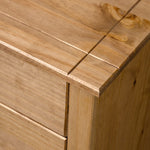 Side Cabinet 80x40x73 cm Pine Panama Range 282658