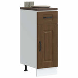 Kitchen Base Cabinet Kalmar Brown Oak Engineered Wood 853464