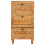 Sideboard with Drawer Light brown 33.5 x 40 x 75 cm 4018103