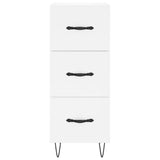 Sideboard White 34.5x34x90 cm Engineered Wood 828596