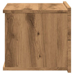 ZNTS Wall-mounted Bedside Cabinets 2 pcs Artisan Oak 40x32x30 cm 855947