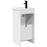 Bathroom Vanity with Sink High Gloss White 42 x 40 x 84.5 cm 890058