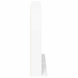 CD Cabinet 2 pcs White 65 x 23.5 x 97.5 cm Engineered Wood 8012675