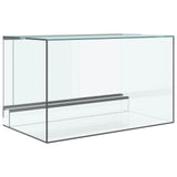 Terrarium with Storage Transparent 50 x 30 x 30 cm Glass 42020390