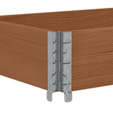 Pallet Collar Brown 150x50 cm Solid Wood Pine 4010296