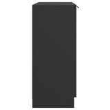 Sideboard Black Engineered Wood 811080